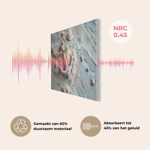 Anker - Hout - Schelpen - Zand PET vilt klein -USP_NL