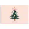 Christmas Season - Kerst - Kerstboom - Roze poster papier klein -3d