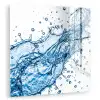 Spash - Water - Blauw plexiglas 5mm klein -zzzproduct_nieuw