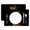 Exotisch - Boeket - Vaas - Goud Placemat vinyl groot -zzsfeer2_Kitchenyeah-website