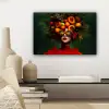 Vrouw - Vruchten - Papaja - Ananas canvas 2cm klein -sfeer6