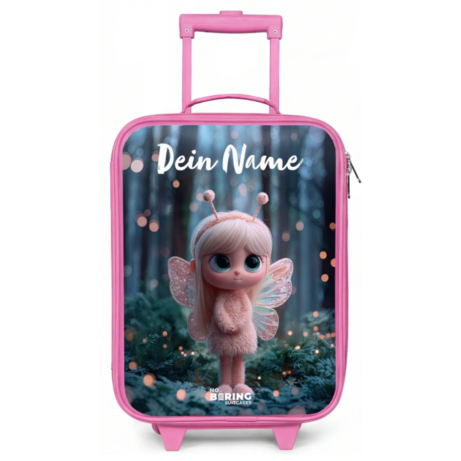 Fairy - Bos - Glitters Kinderkoffer - Roze klein -zz3dotto
