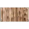 Hout - Stam - Lichtbruin tuinposter los doek klein -3d