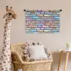 Stenen - Regenboog - Metallic Wandkleed katoen klein 269 -wsfeer5_kind