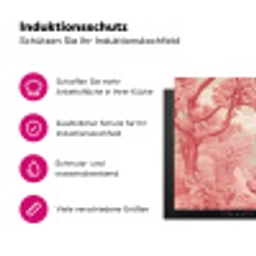 City - Car - Pink Inductie beschermer vinyl 3mm klein -zzzzzzz-lf-ups