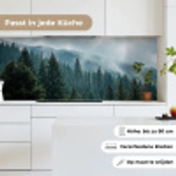 Naaldwoud - Bergen - Mist keuken achterwand 2 middel -sfeer4_DE