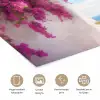 Zee - Roze - Bloemen - Poort poster papier klein -closeup_NL