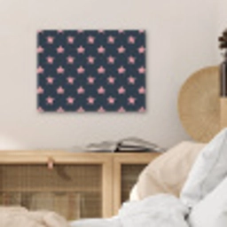Patroon - Sterren - Roze PET vilt klein 837 -sfeer3