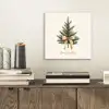 Kerstboom - Kerst - Merry Christmas - Beige aluminium wit klein -sfeer1