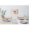 Cheesecake - Eten - Roze - Taart Muursticker klein -eettafel