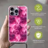 Roze - Onweer - Wolken Hoesje iPhone 16 Pro Max met koord klein 804 -sfeer2_NL