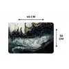 Marmer - Abstract - Goud - Luxe Placemat vinyl groot -specs