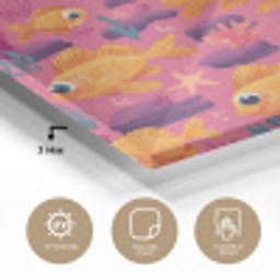 Goudvissen - Koraal - Kleurrijk plexiglas 5mm klein 11 -sfeer2