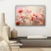 Bloemen - Watercolor - Roze - Abstract - Kunst canvas 2cm klein -sfeer6