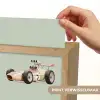 Beige - Raceauto - Groen Light Box met kabel (Kinderlampje) klein -USP_websiteprintNL