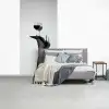 Hak - Wijn - Minimalistisch - Zwart fotobehang vinyl groot -slaapkamer