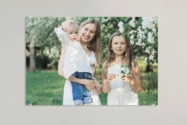 Eigen foto op plexiglas