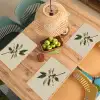 Tak - Groene Bladeren - Vruchten Placemat vinyl groot -zzsfeer5_Kitchenyeah-website