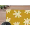Bloem - Speels - Okergeel muismat rubber klein 262 -closeup
