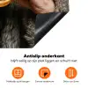 Vrouw - Hamburger - Bontjas Inductie beschermer vinyl 3mm klein -zzzzzzz-td-onderkant