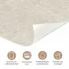 Linnen - Textuur - Beige deurposter klein 289 -closeup_NL