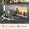 Skyline - Kanaal - Wolkenkrabbers keuken achterwand spatscherm klein -usp_NL