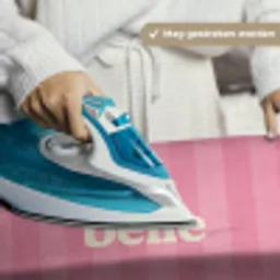 Roze - Gestreept - Belle Wandkleed katoen klein -sfeer9