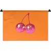 Discoballen - Kers - Spiegels - Roze Wandkleed katoen klein -zz3d