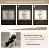 Paddenstoel - Konijn - Roze Light Box met batterij (Wandlamp kind) middel -USP_dimbaarNL