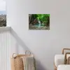 Jungle - Waterval - Planten - Water - Natuur tuinposter los doek klein -sfeer8