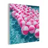 Strandballen - Roze - Water plexiglas 5mm klein -z3d