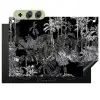 Palm - Jungle - Tropical Inductie beschemer met haakjes klein -3d