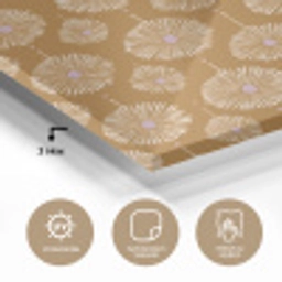 Bloemen - Modern - Oker plexiglas 5mm klein 11 -wsfeer2_DE