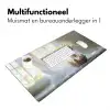 Vaas - Eieren - Bloemen Muismat XXL klein -sfeer4