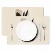 Plant - Beige - Japandi Placemat vinyl groot -zzsfeer2_Kitchenyeah-website
