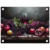 Wijn - Fruit - Stilleven tuinposter los doek klein -3d