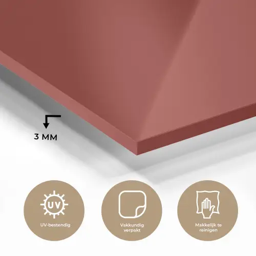 Schuin - Loveyou - Rood plexiglas 5mm klein -sfeer2
