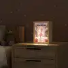 Ballerina - Meisjes - Roze - Kinderen Light Box met kabel (Kinderlampje) klein -sfeer1_kind