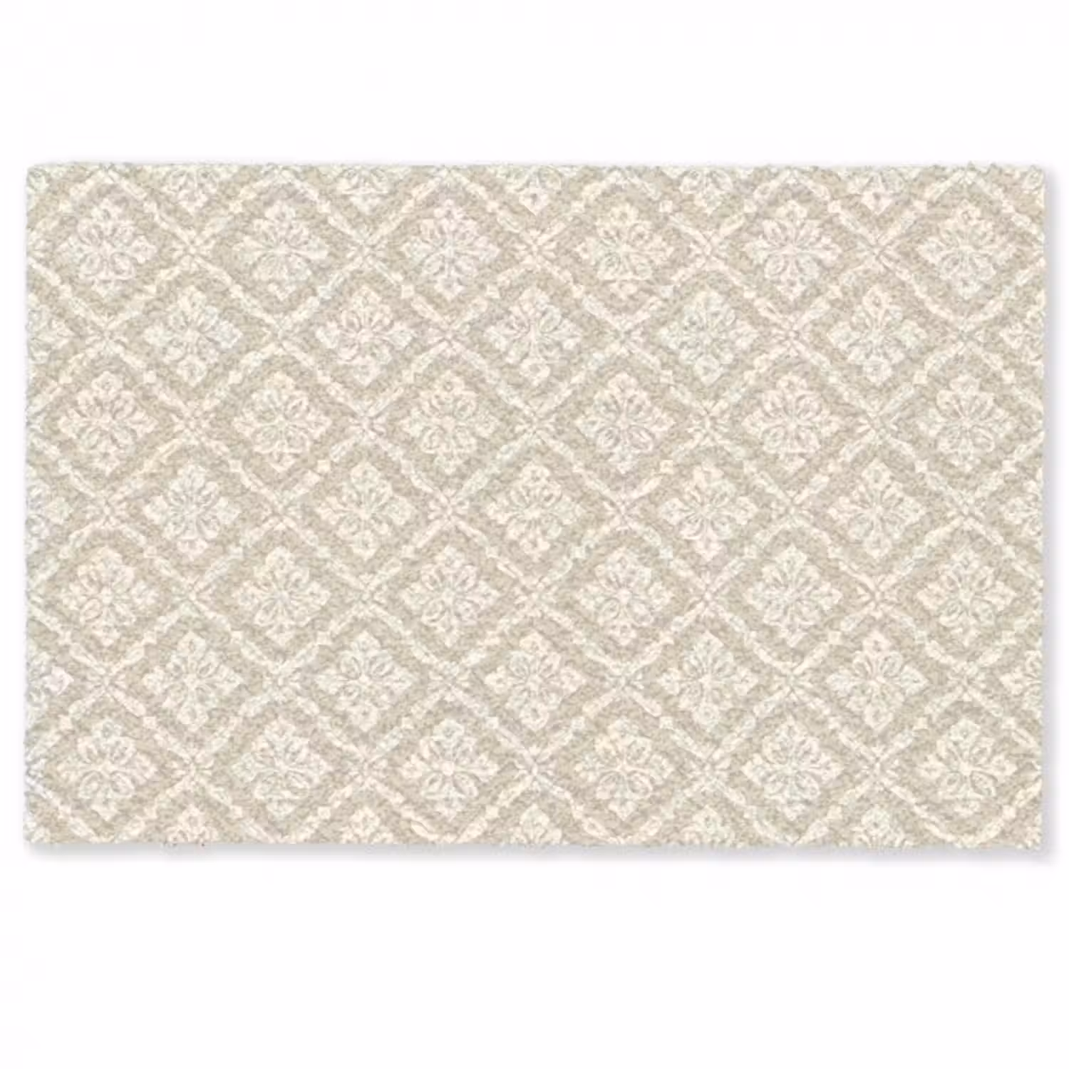 Fußmatte - Floral - Ornament - Beige
