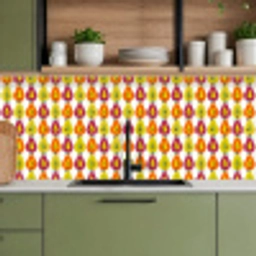 Retro - Design - Peer - Fruit keuken achterwand 2 middel 871 -sfeer3