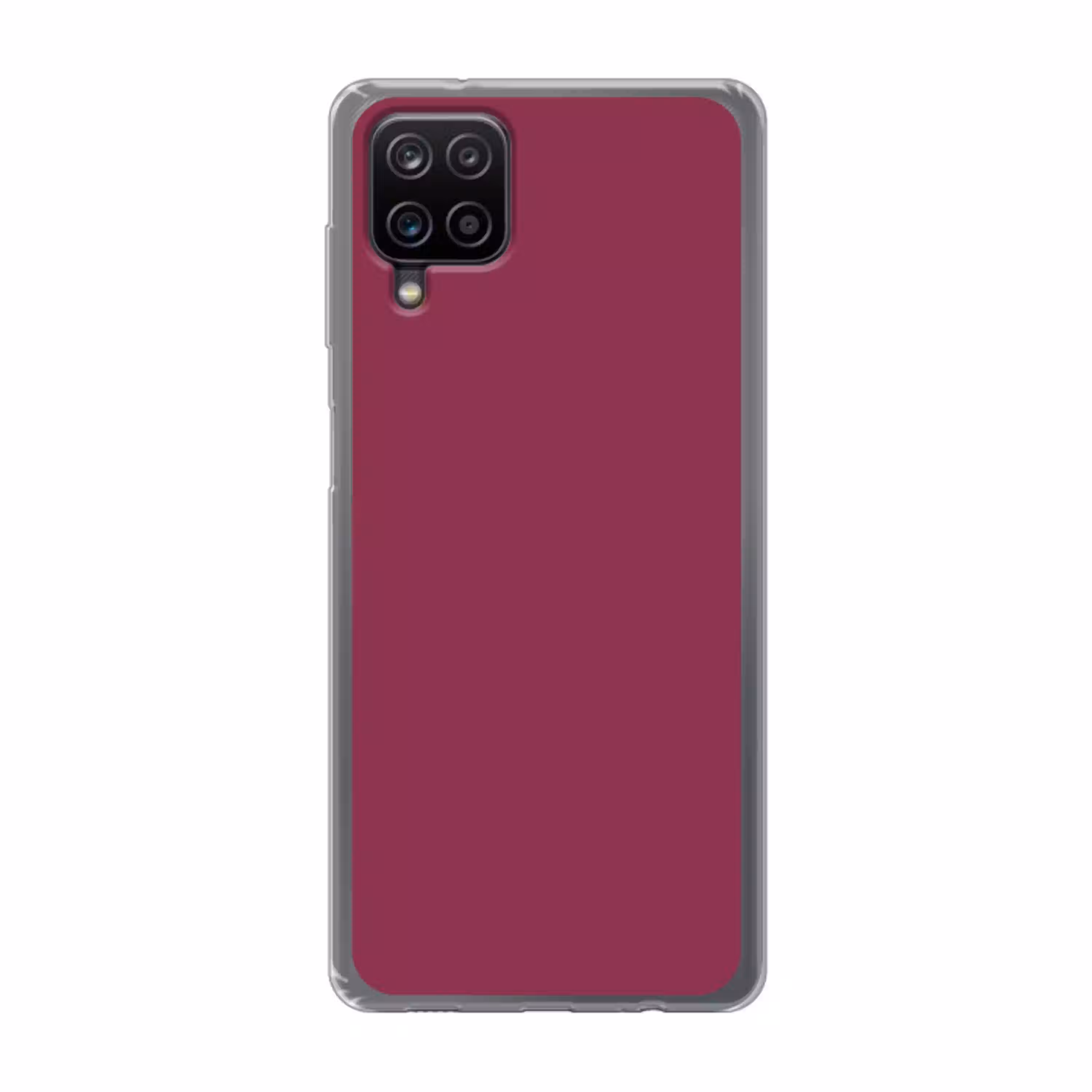 Deep - Rasberry - Rood Telefoonhoesje Samsung Galaxy A12 klein 372 -3d