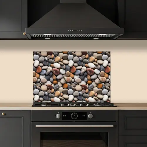 Rust - Zachte - Kleuren - Stenen keuken achterwand spatscherm klein 900 -sfeer1