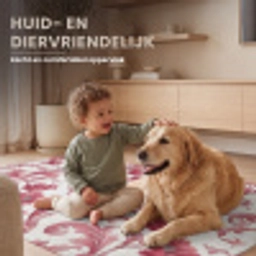 Barok - Patroon - Rood Vloerkleed Rechthoek klein 1091 -uniquesellingpoint_USP_zachtNL_DE