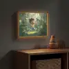 Jongen - Voetbal - Bos Light Box met batterij (Wandlamp kind) middel -sfeer5_kind