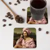 Mona - Klassiek - Roze onderzetter kurk middel -sfeer2