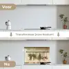 Hout - Keukengerei - Stilleven - Tegels keuken achterwand spatscherm klein -voor_na_NL
