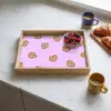 Pretzels - Eten - Paars Dienblad Rechthoek middel -sfeer2