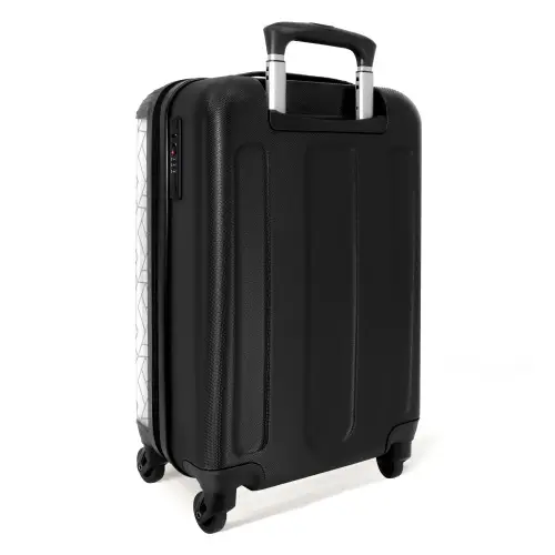 Grafisch - Patroon - Modern - Hexagon NBS - Handbagage koffer - Kinderen Unisex middel 644 -achterkant