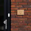 Licht hout - Sierlijk Naambord Rechthoek middel -sfeer1-rechthoek-S