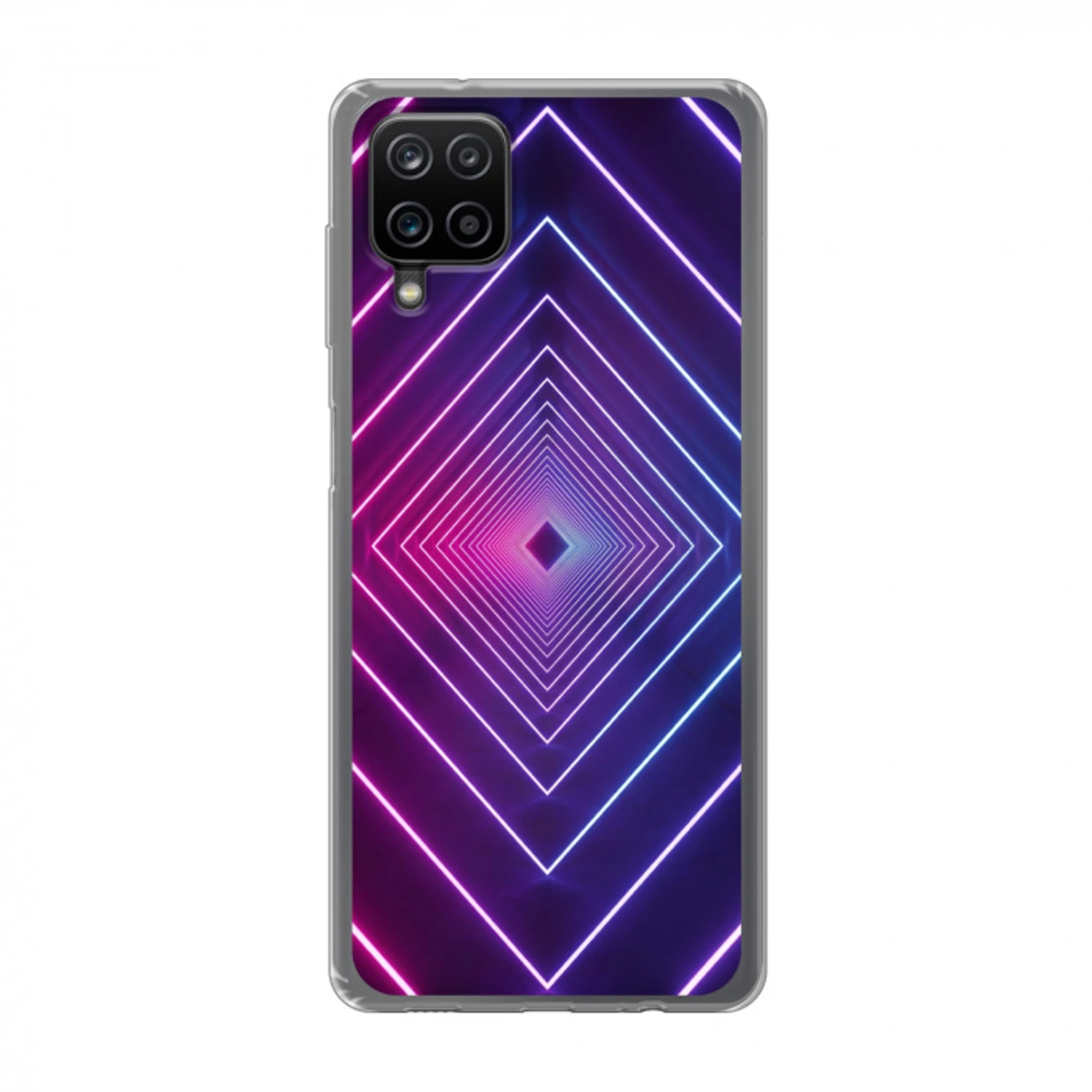 Driedimensionaal - Tunnel - Ruimte Telefoonhoesje Samsung Galaxy A12 klein -3d